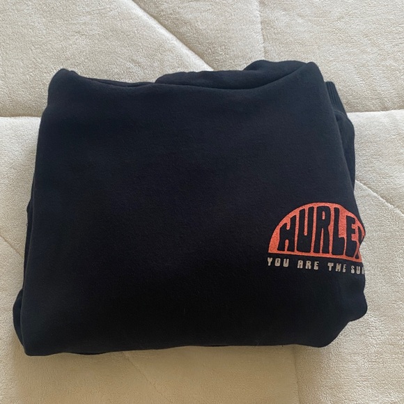 Women’s Hurley Printed Black Hoodie - Picture 3 of 4